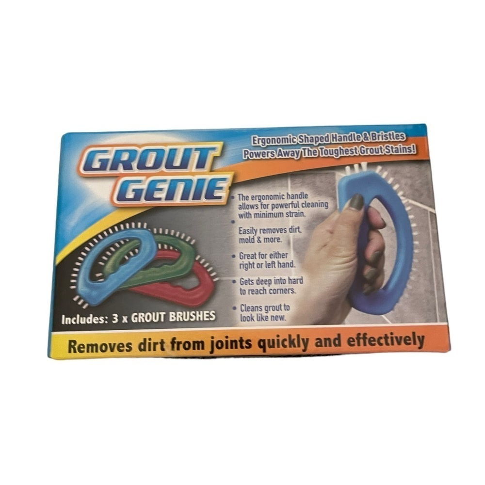 Grout Genie Brush Scrubbers. One box of 3.